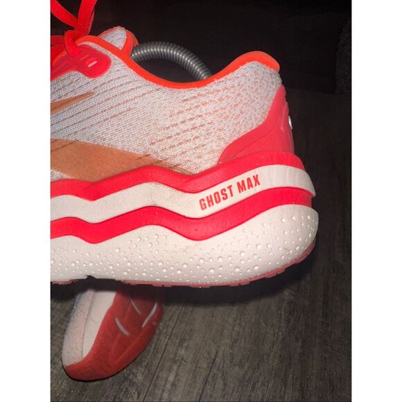 Brooks Women’s Ghost Max 2 'Peach Coral' Running Shoes Size 10 - Picture 7 of 10